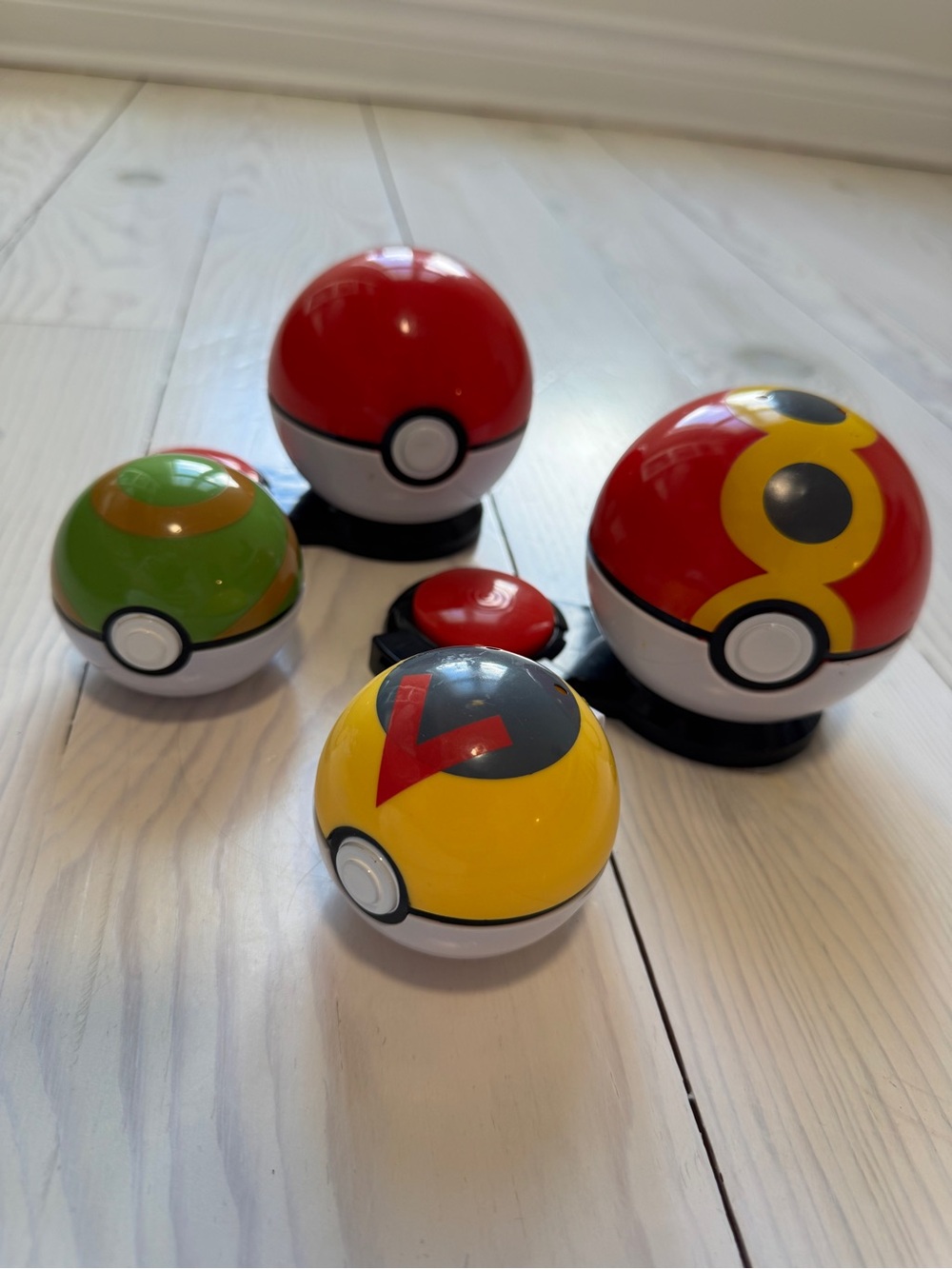 Yellow & Red Poké Ball Toy Set - Kids Toys